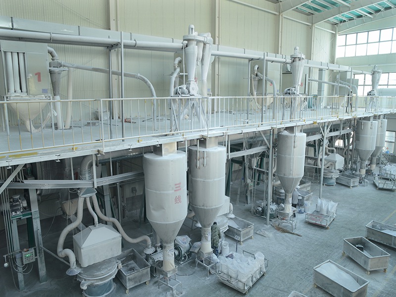 cyclone separator for melamine production