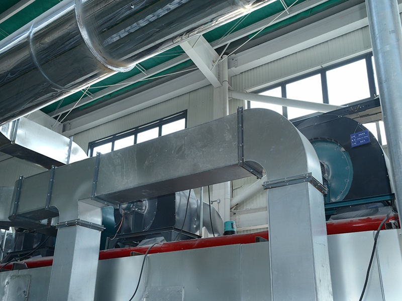 mesh belt dryer for mmc production